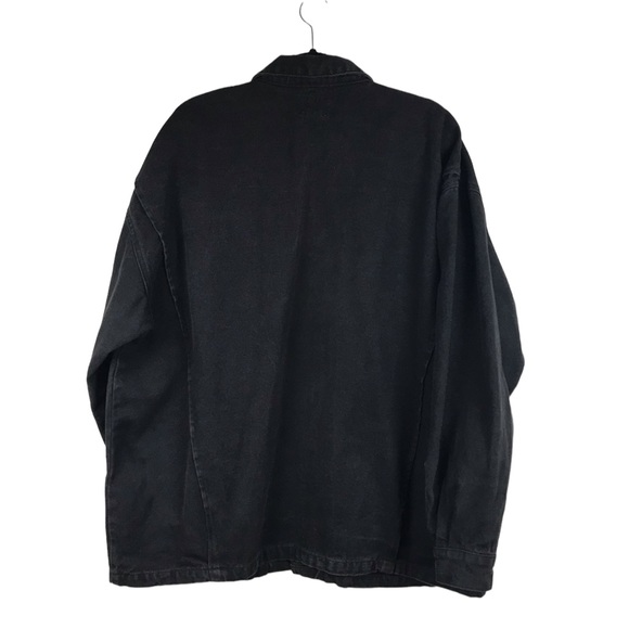 Get Used Black Denim Jacket - Picture 2 of 7